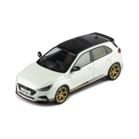 Sběratelský model Hyundai i30 N 1:43 bílá